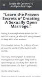 Mobile Screenshot of open-marriage.com